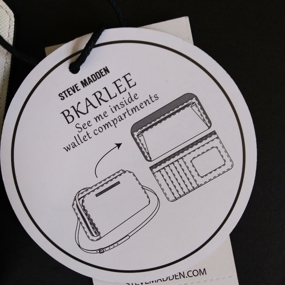 NWT STEVE MADDEN MINI CROSSBODY WALLET COMPARTMENT - Picture 8 of 11